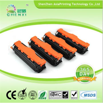 Cartucho de tóner compatible 530A 531A 532A 533A Impresora láser a color para HP